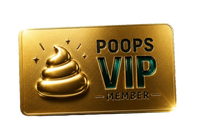 CARTE VIP GOLDEN POOP